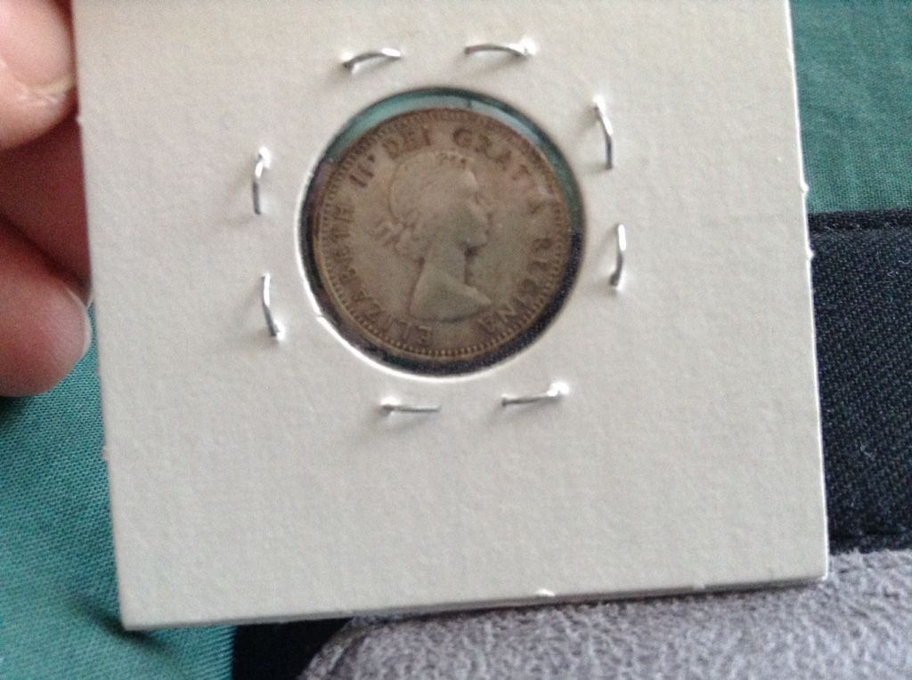 Canadian Dime 1954  coin collectible - Main Image 2