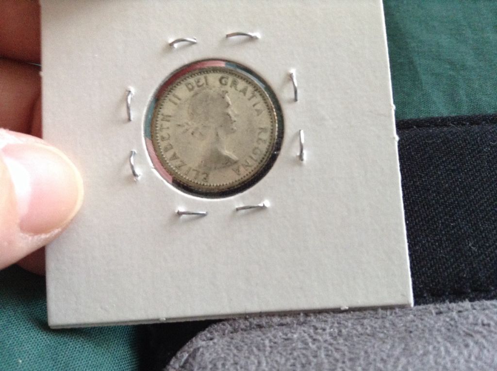 Canadian Dime 1955  coin collectible - Main Image 2