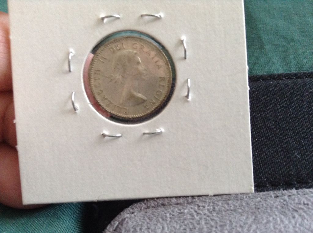 Canadian Dime 1956  coin collectible - Main Image 2