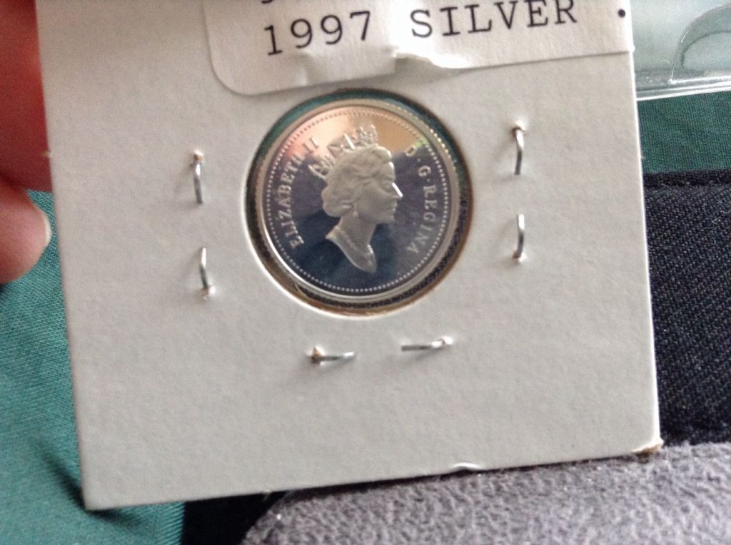Canadian Dime 1997 Silver Proof  coin collectible - Main Image 2