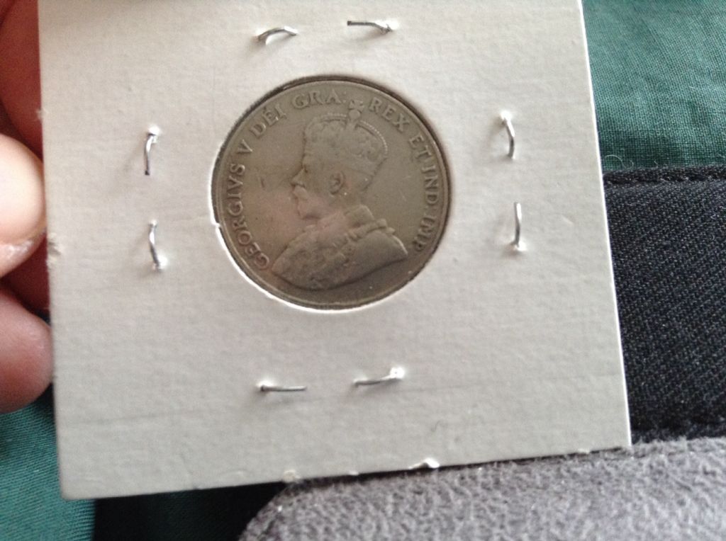 Canadian Nickle 1922  coin collectible - Main Image 2