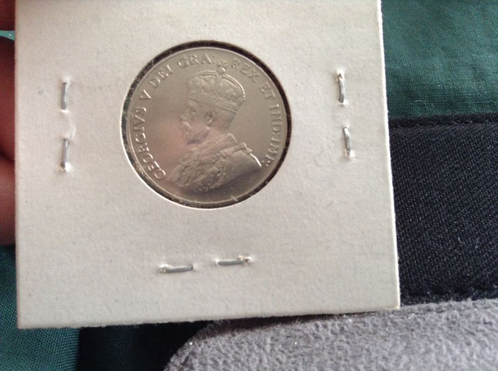 Canadian Nickle 1928  coin collectible - Main Image 2