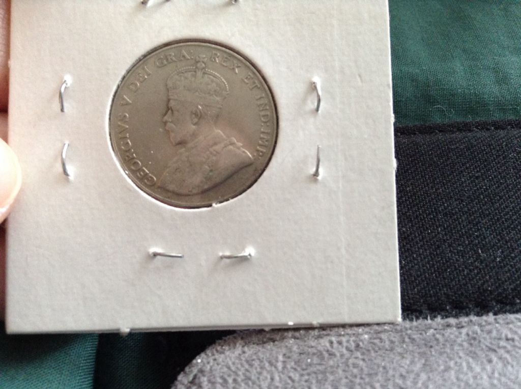 Canadian Nickle 1929  coin collectible - Main Image 2