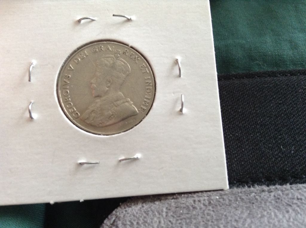 Canadian Nickle 1931  coin collectible - Main Image 2