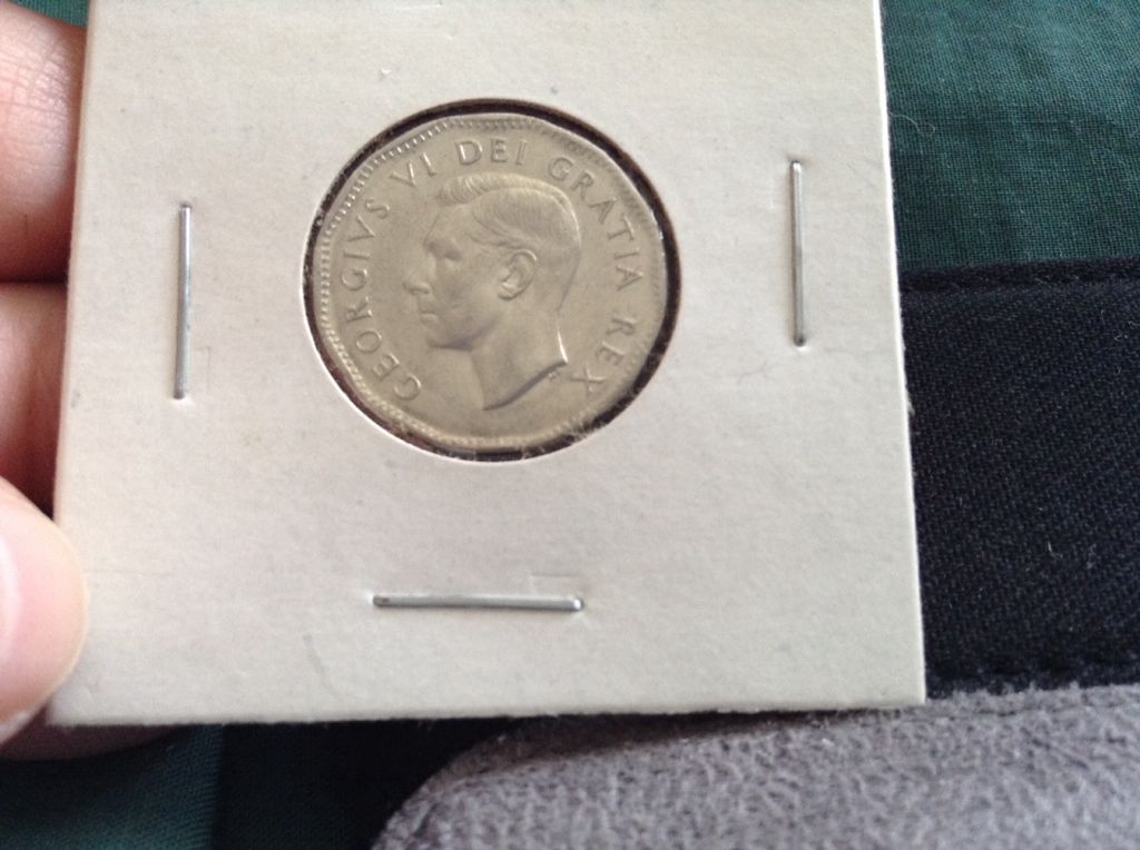 Canadian Nickle 1950  coin collectible - Main Image 2