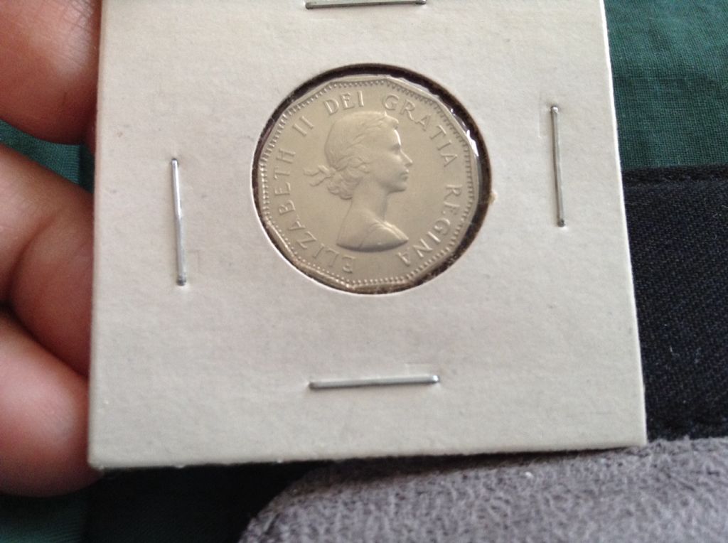 Canadian Nickle 1960  coin collectible - Main Image 2
