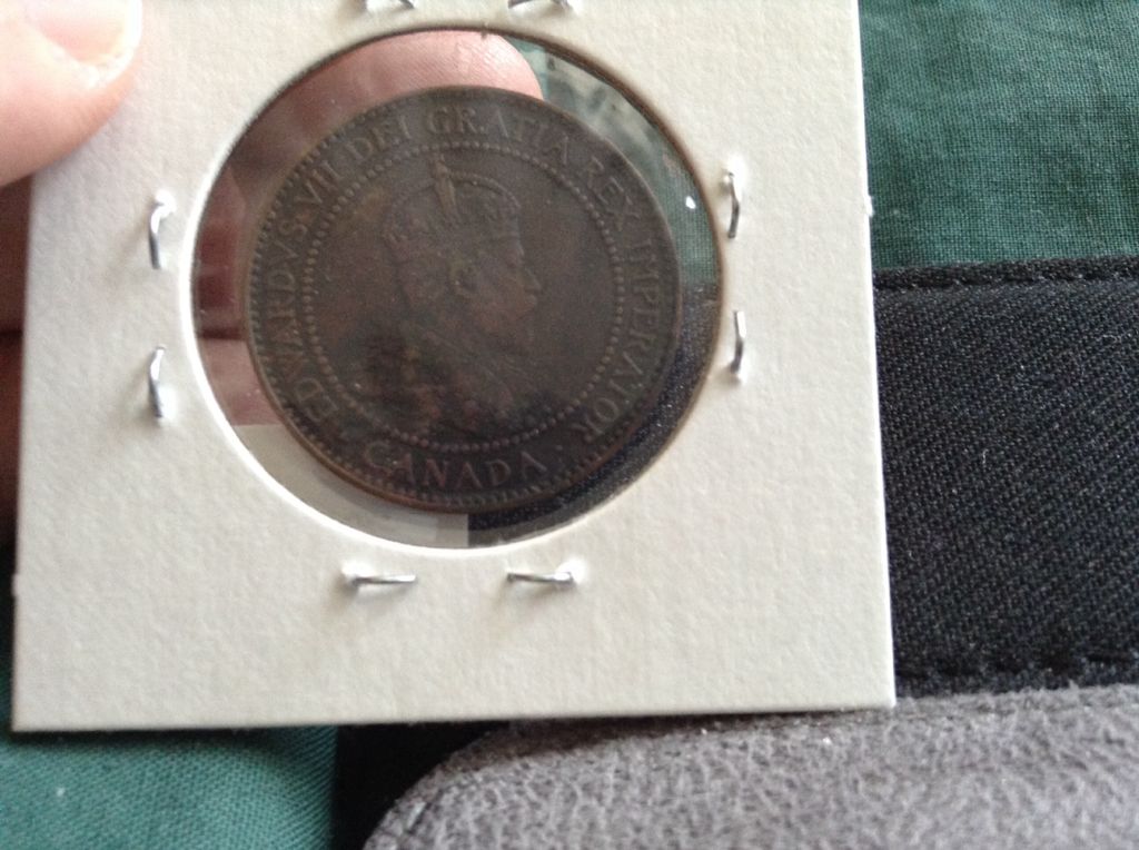 Canadian Penny 1908  coin collectible - Main Image 2