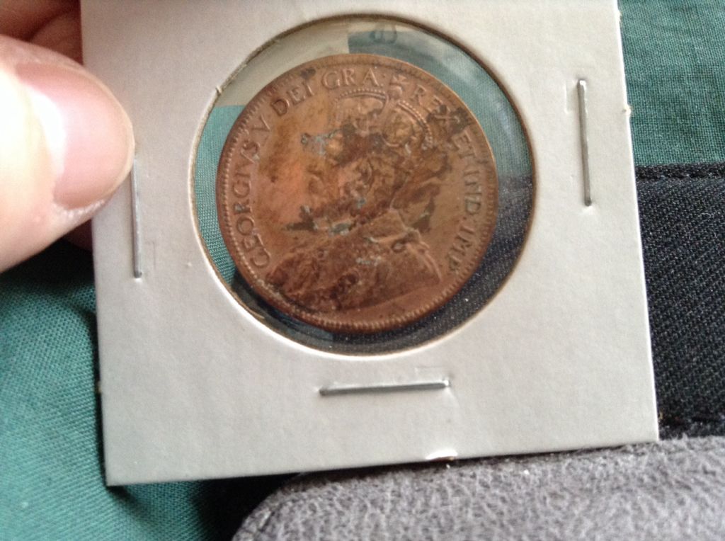 Canadian Penny 1916  coin collectible - Main Image 2