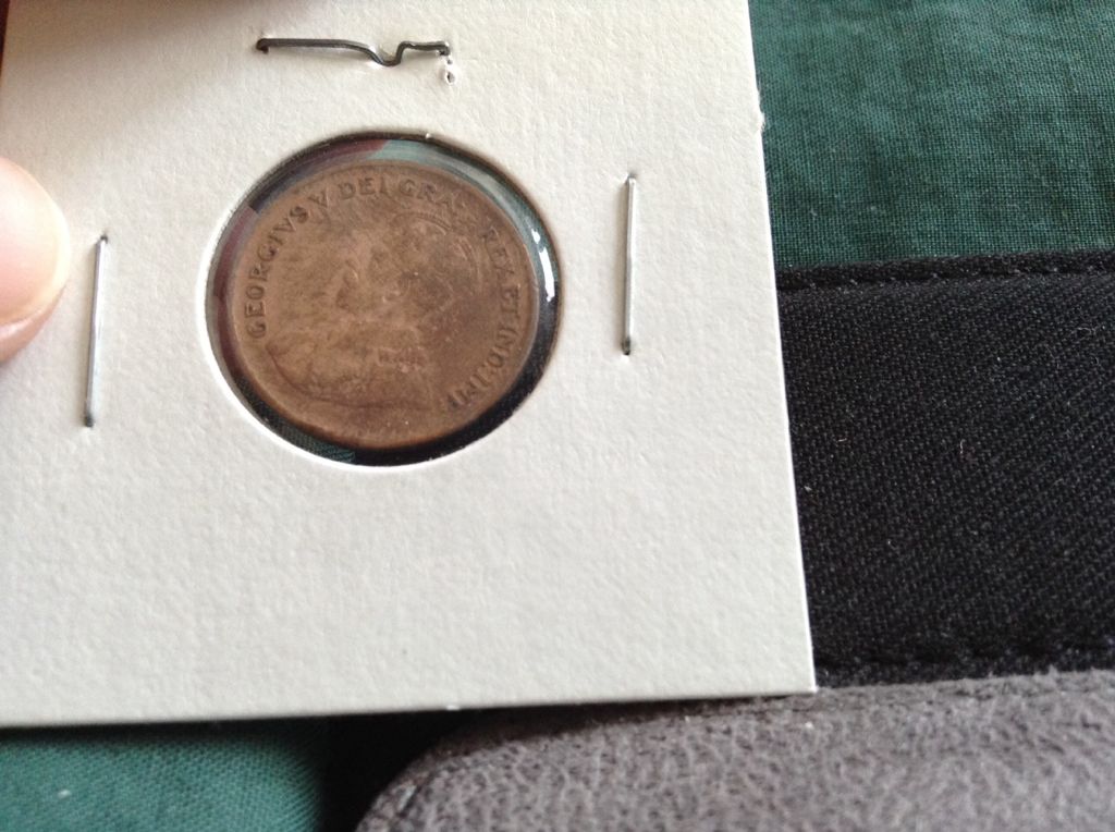 Canadian Penny 1929  coin collectible - Main Image 2