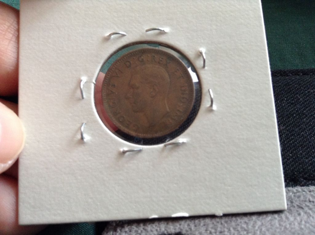 Canadian Penny 1944  coin collectible - Main Image 2