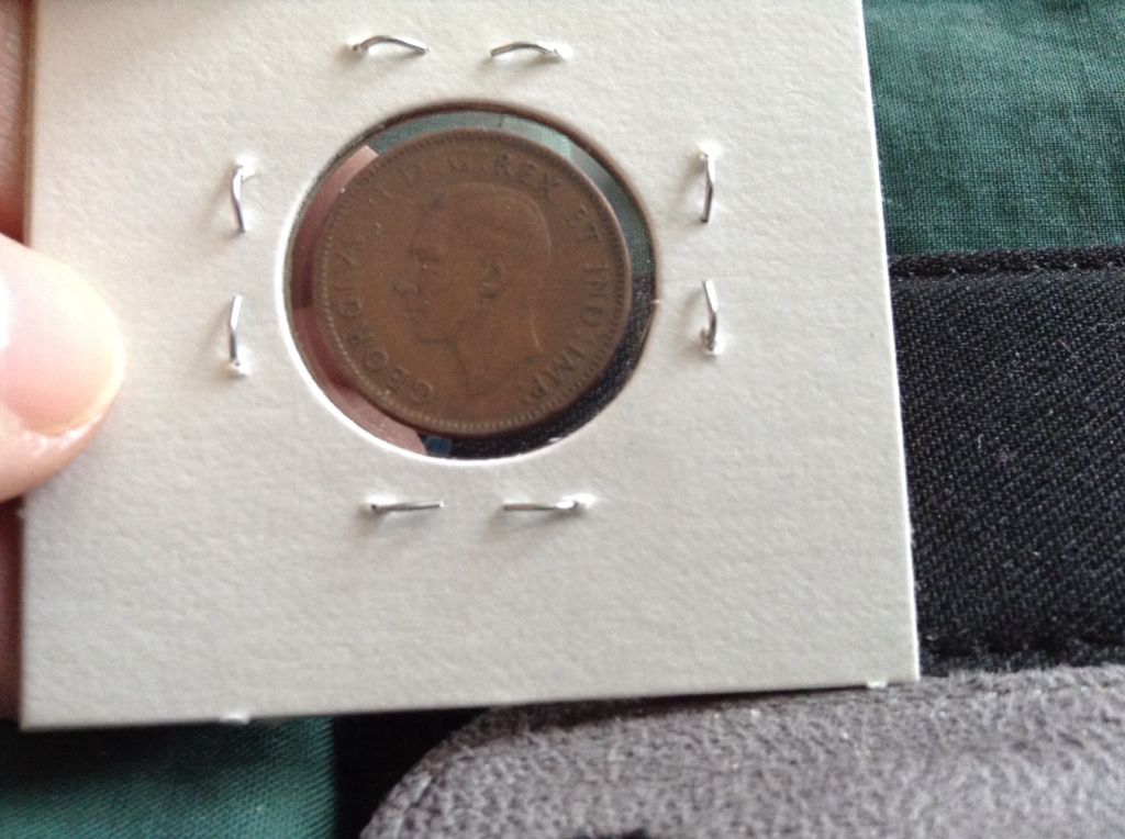 Canadian Penny 1945  coin collectible - Main Image 2