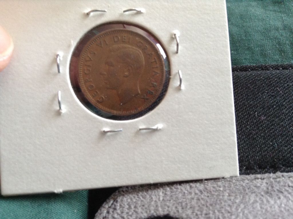 Canadian Penny 1948  coin collectible - Main Image 2