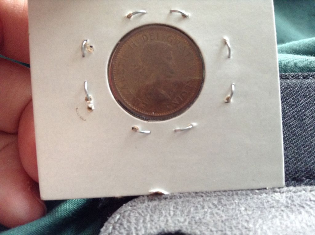 Canadian Penny 1962  coin collectible - Main Image 2