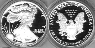 Dollar Walking Liberty  coin collectible - Main Image 1