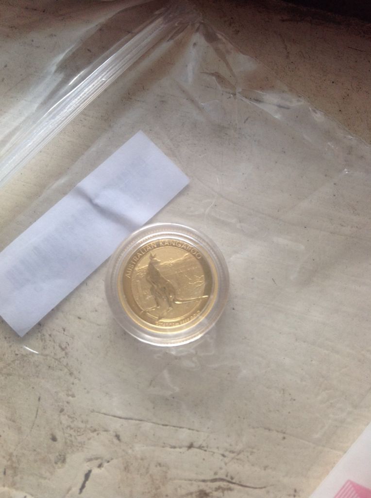 2014-P Australia Lunar Kangaroo 1/10 Troy Ounce 9999  coin collectible - Main Image 2