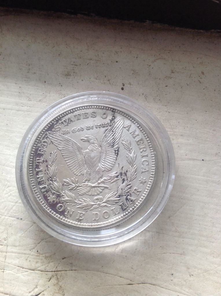 1921 D Morgan Silver Dollar  coin collectible - Main Image 2