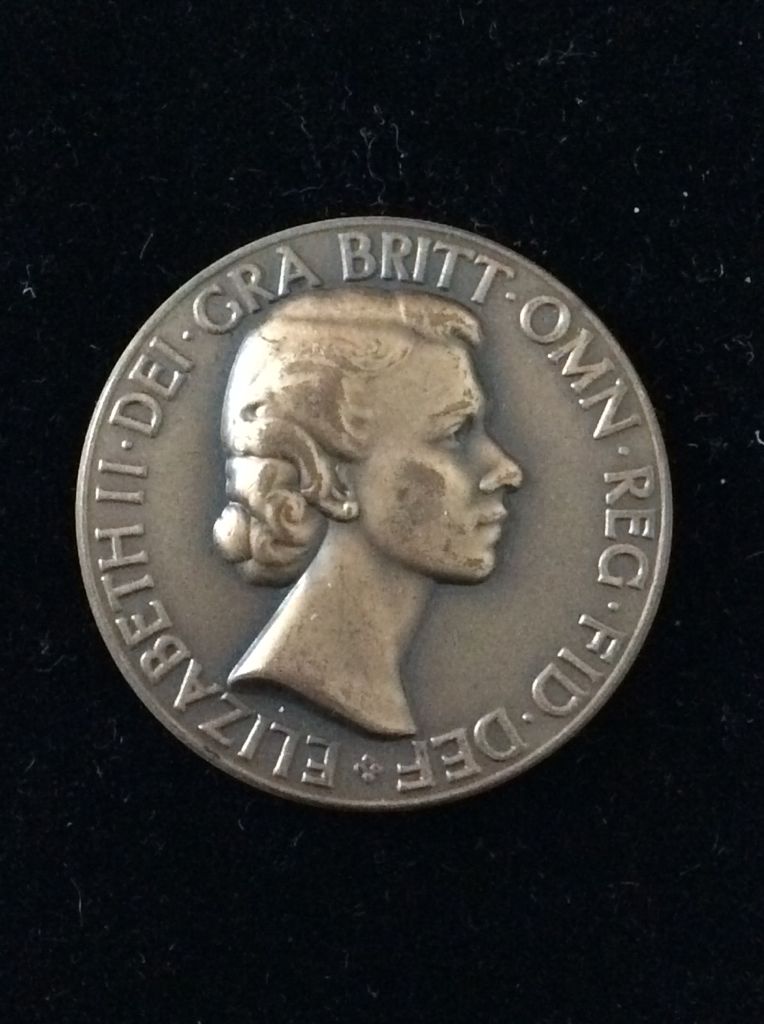 Queen Elizabeth II Coronation Commemorative Medal (Type 2)  coin collectible - Main Image 2