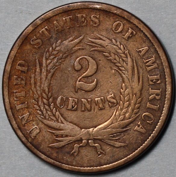 U.S. 2 Cents  coin collectible - Main Image 2