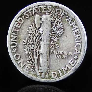 Mercury Dime  coin collectible - Main Image 2