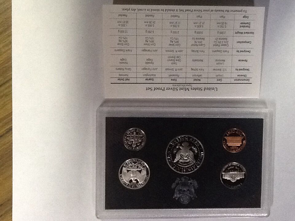 1995 US Mint Silver Proof Coin Set (S)  coin collectible - Main Image 2