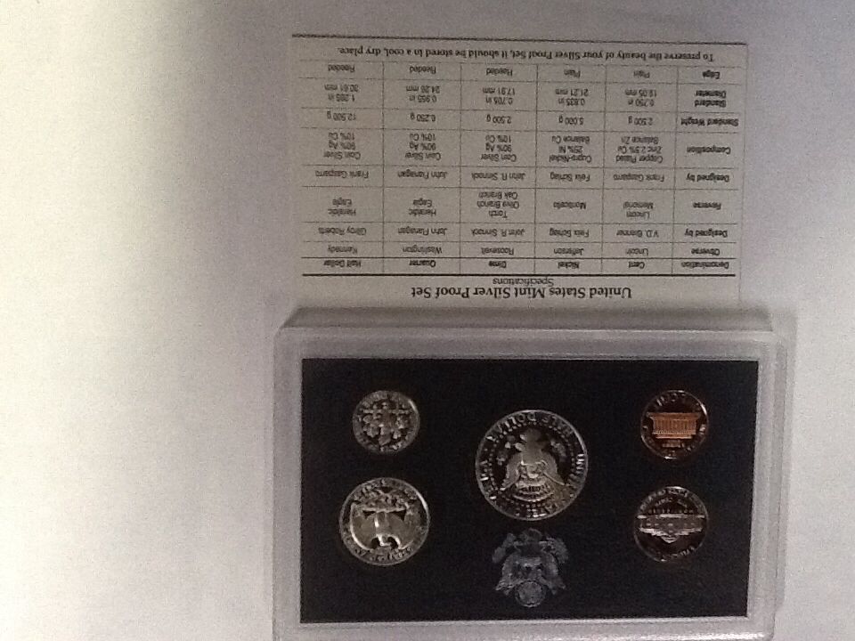 Proof Set Silver 1993  coin collectible - Main Image 2