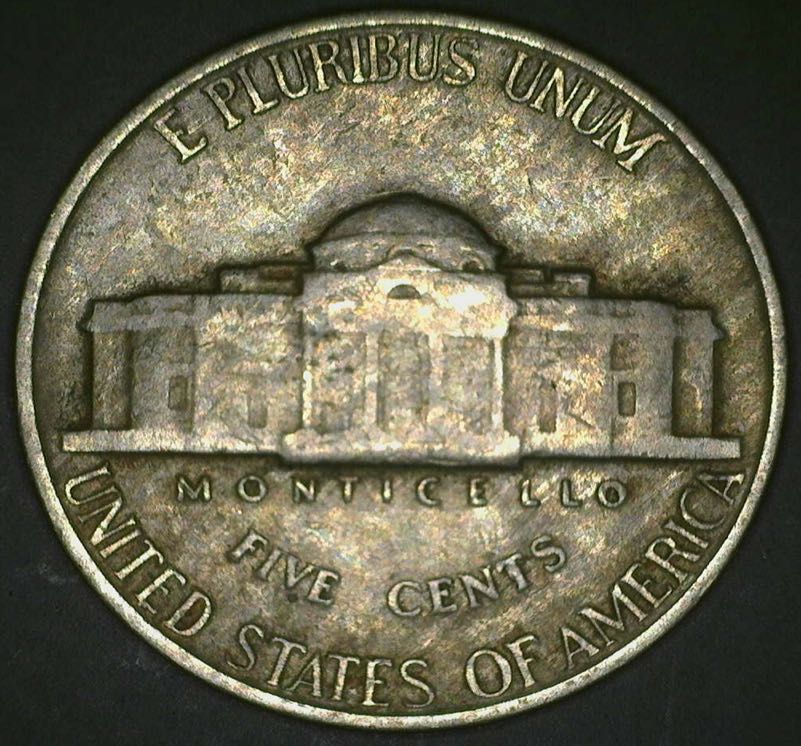 1942 Nickel  coin collectible - Main Image 2