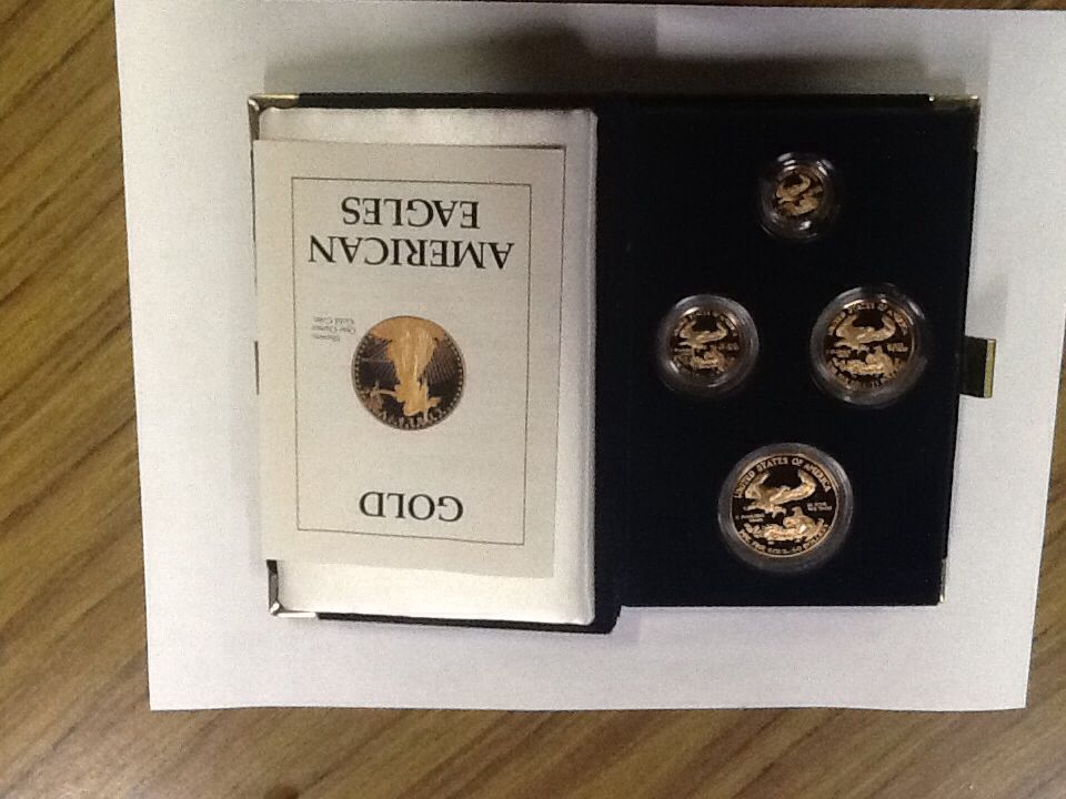 1988 American Eagles Good Coins Proof Set  coin collectible - Main Image 2