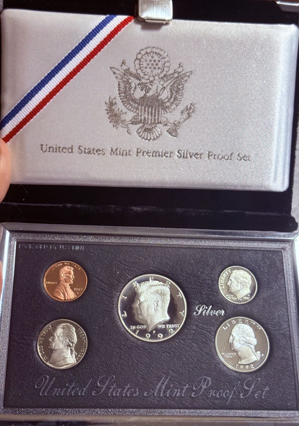 Premier Silver 1992 S US Mint Proof Set  coin collectible - Main Image 3