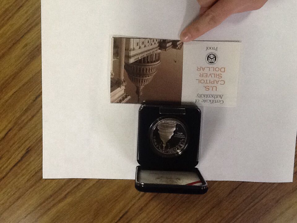 US Capitol Bicentennial  coin collectible - Main Image 2