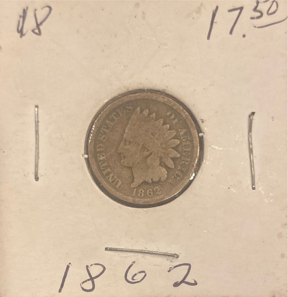 1862 Indian Head Cent  coin collectible - Main Image 3