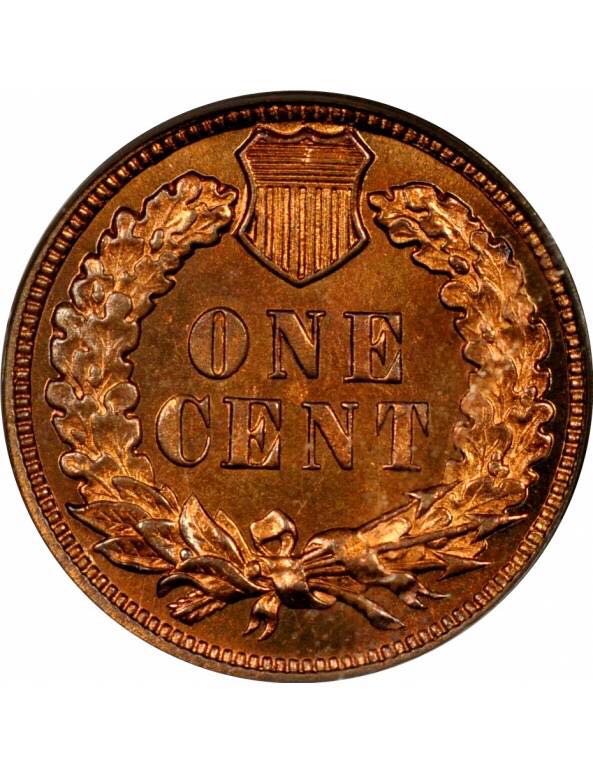 Indian Head Cent 1880  coin collectible - Main Image 2