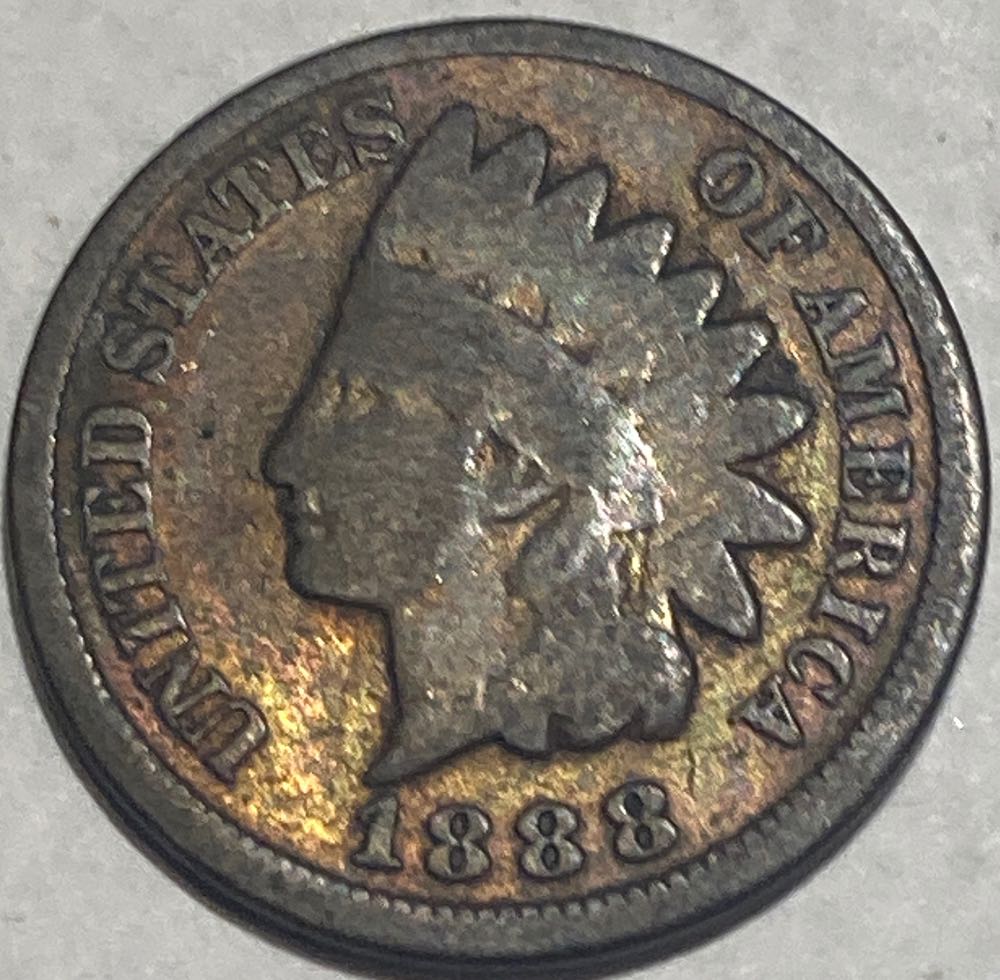 1888 Indian Head Cent  coin collectible - Main Image 3