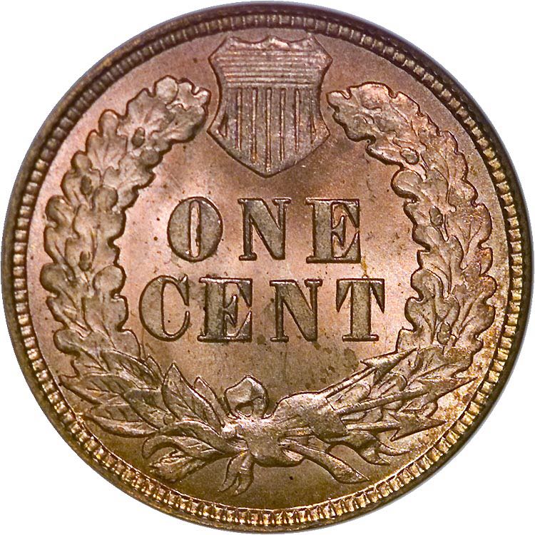 Indian Head Cent 1892  coin collectible - Main Image 2