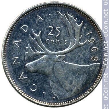1972 Canadian Quarter