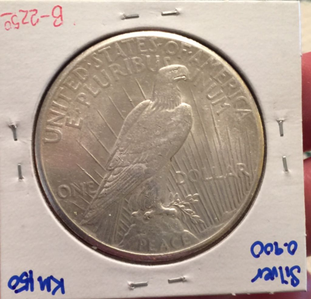 Peace Dollar 1922S coin collectible - Main Image 2