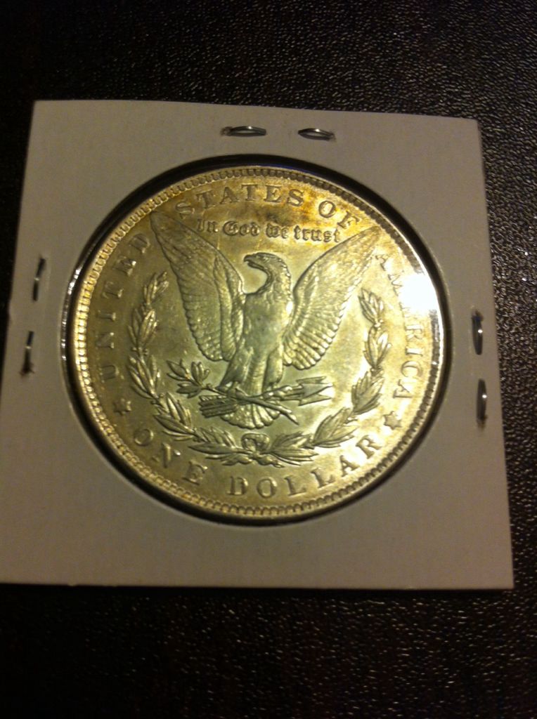 1890 Morgan Dollar  coin collectible - Main Image 2