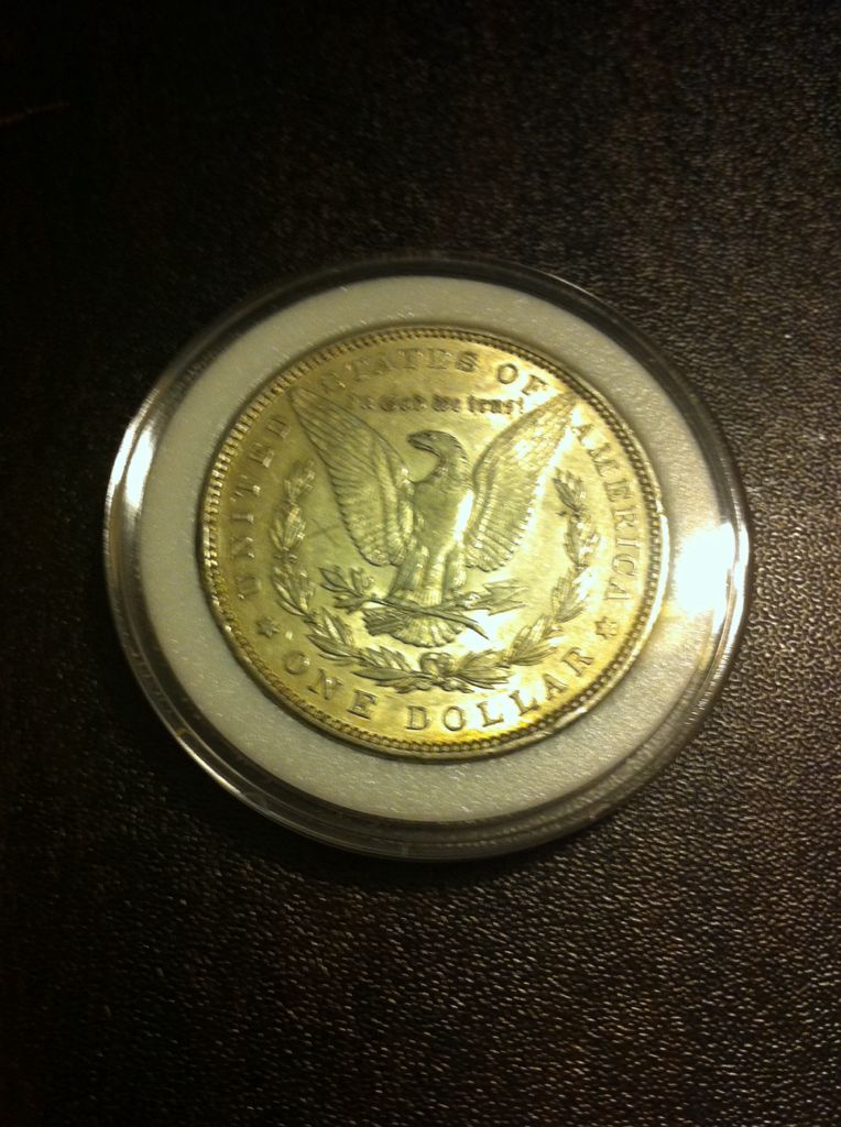 Morgan Silver Dollar 1884 #65  coin collectible - Main Image 2