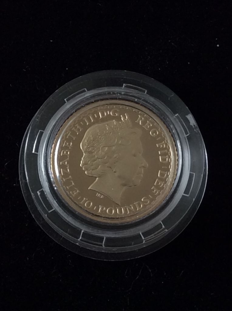 Britannia £10 Gold Proof - 1/10th Ounce  coin collectible - Main Image 2