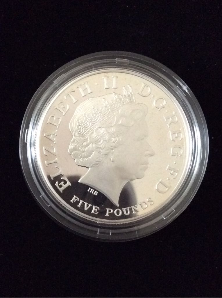 2011 UK Countdown To London 2012 Silver Proof Coin No.2, The  coin collectible - Main Image 2