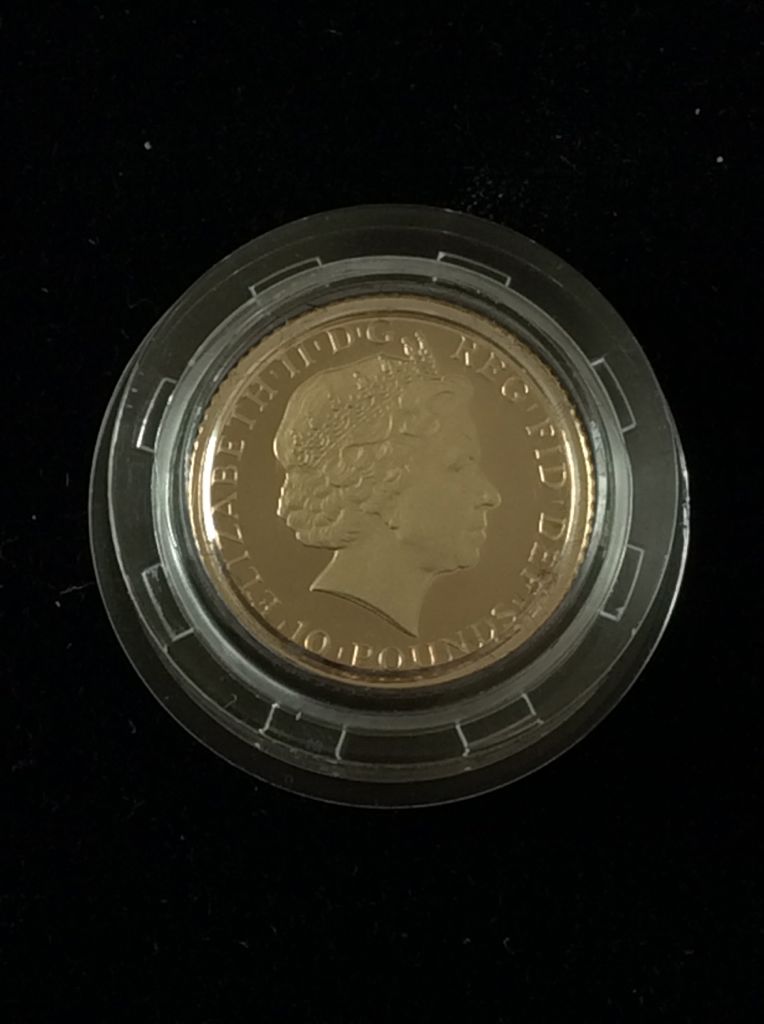 Britannia £10 Gold Proof - 1/10th Ounce  coin collectible - Main Image 2