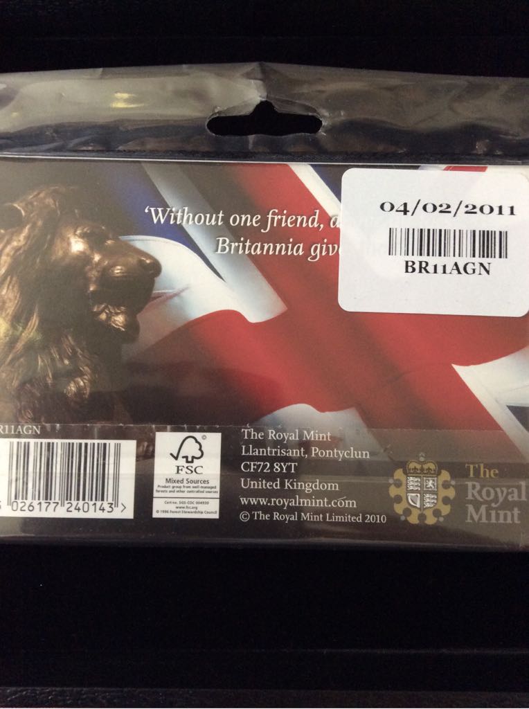 Britannia £2 Silver Bullion - Presentation Pack (No.2)  coin collectible - Main Image 2