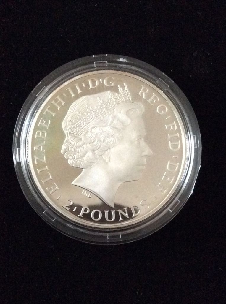 Britannia £2 Proof 1 Ounce  coin collectible - Main Image 2