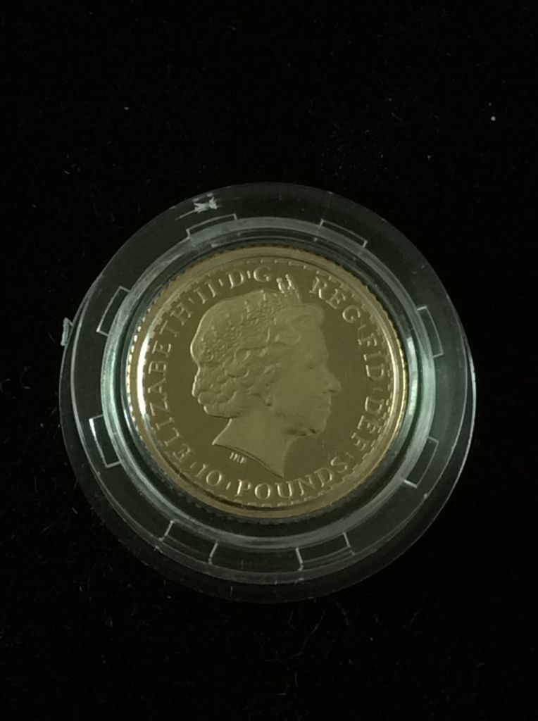 Britannia £10 Gold Proof - 1/10th Ounce  coin collectible - Main Image 2