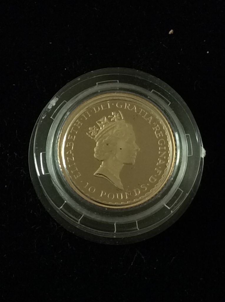 Britannia £10 Gold Proof - 1/10th Ounce  coin collectible - Main Image 2