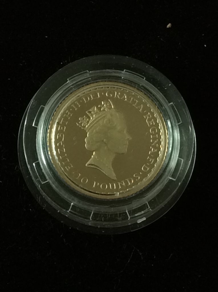 Britannia £10 Gold Proof - 1/10th Ounce  coin collectible - Main Image 2