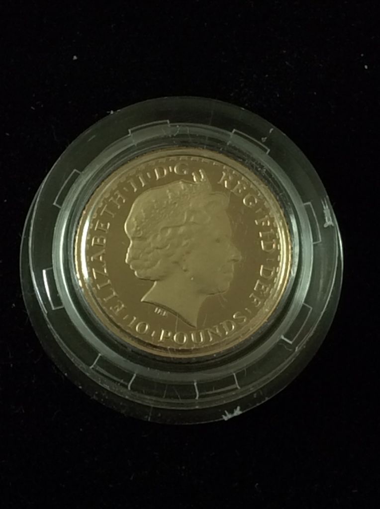 Britannia £10 Gold Proof - 1/10th Ounce  coin collectible - Main Image 2