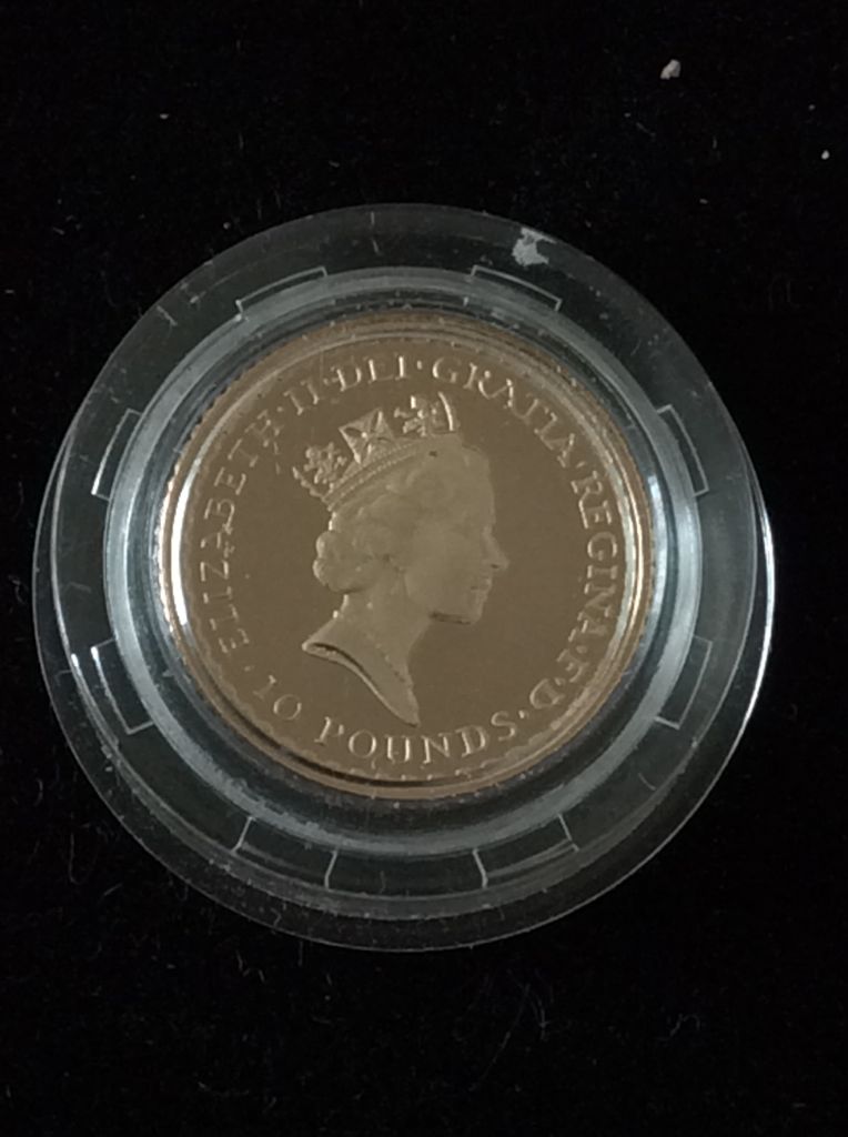 Britannia £10 Gold Proof - 1/10th Ounce  coin collectible - Main Image 2