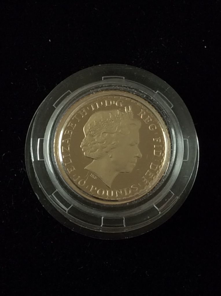 Britannia £10 Gold Proof - 1/10th Ounce  coin collectible - Main Image 2