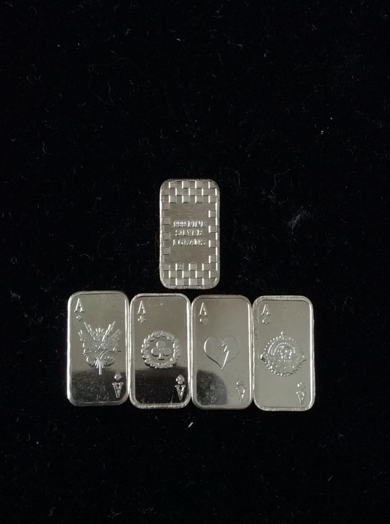 Playing Cards Silver Bullion  coin collectible - Main Image 2