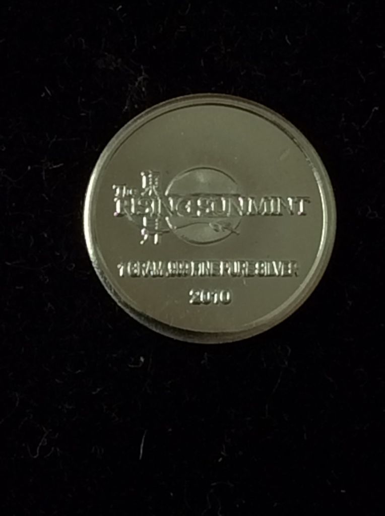 Rising Sun Mint Dragon Silver Bullion, The  coin collectible - Main Image 2